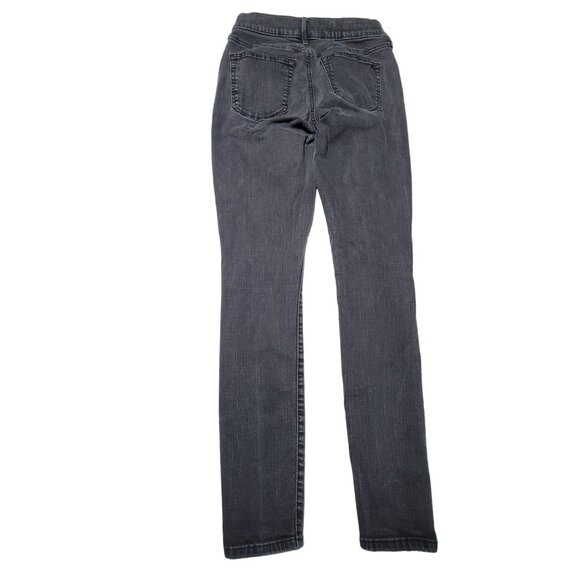 Gap 1969 Legging Jeans Womens Size 27 Skinny Jegging Low Rise Black Denim Pants - Picture 3 of 6